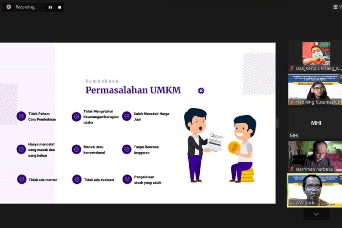 Vokasi UI ajak para pelaku UMKM gunakan aplikasi digital keuangan