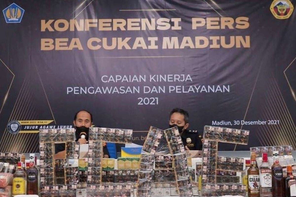 Bea Cukai Madiun bukukan penerimaan Rp638,8 miliar pada 2021