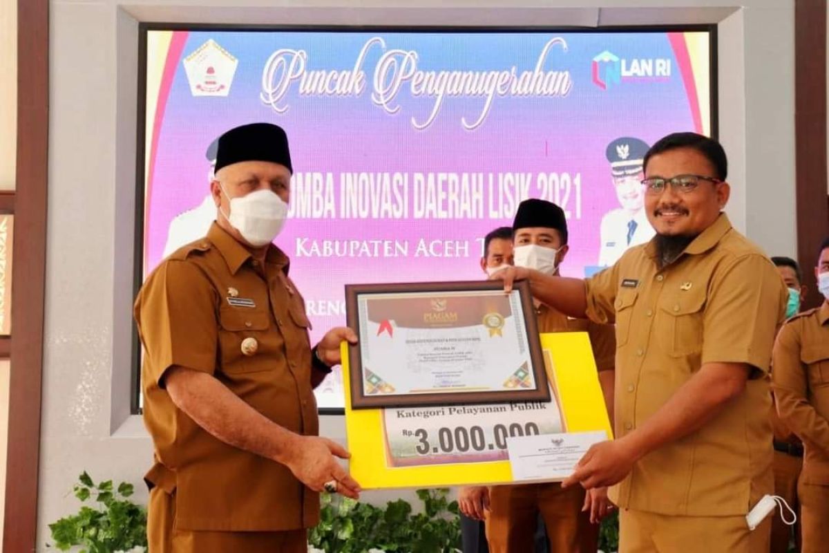 Dorong OPD lebih inovatif, Pemkab Aceh Tengah beri insentif Rp500 juta