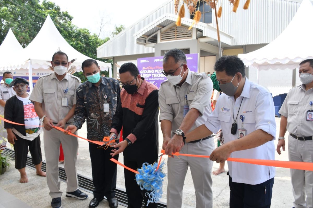 Pupuk Kaltim resmikan Gedung Pusat Arsip Teknik