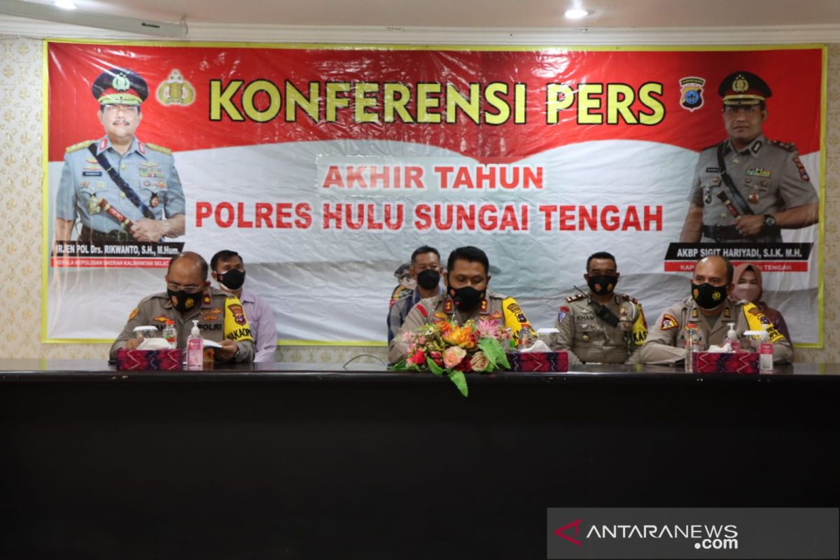 Kapolres: Data kriminal di Kabupaten HST menurun selama 2021