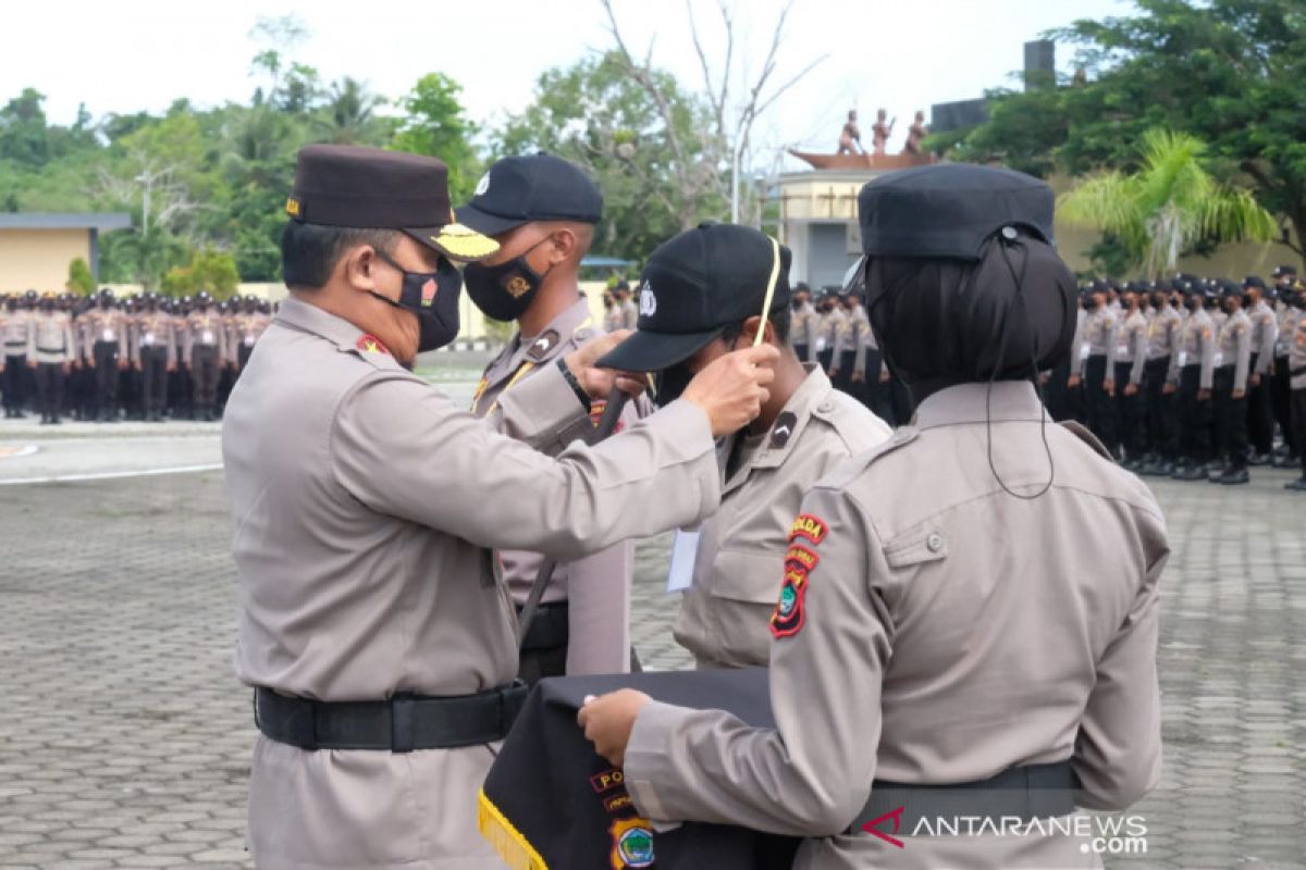 Kapolda Papua Barat membuka binlat 1.496 bintara afirmasi otsus 2021