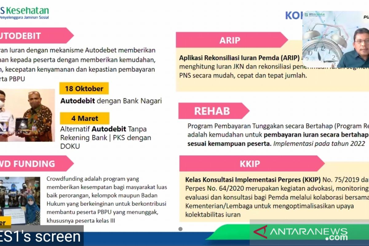 BPJS Kesehatan proyeksikan penerimaan iuran JKN-KIS Rp137,42 triliun