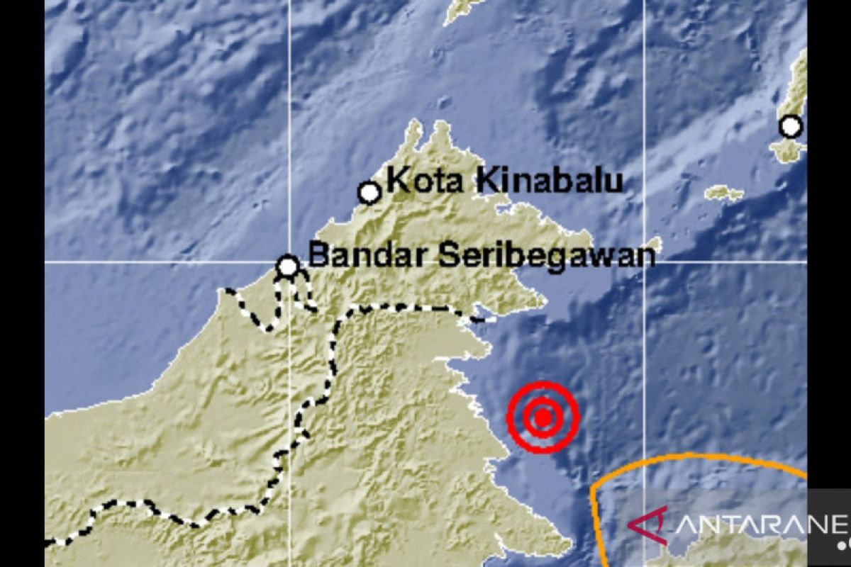 Gempa bumi tektonik berkekuatan 4,4 magnitudo terjadi di Tarakan