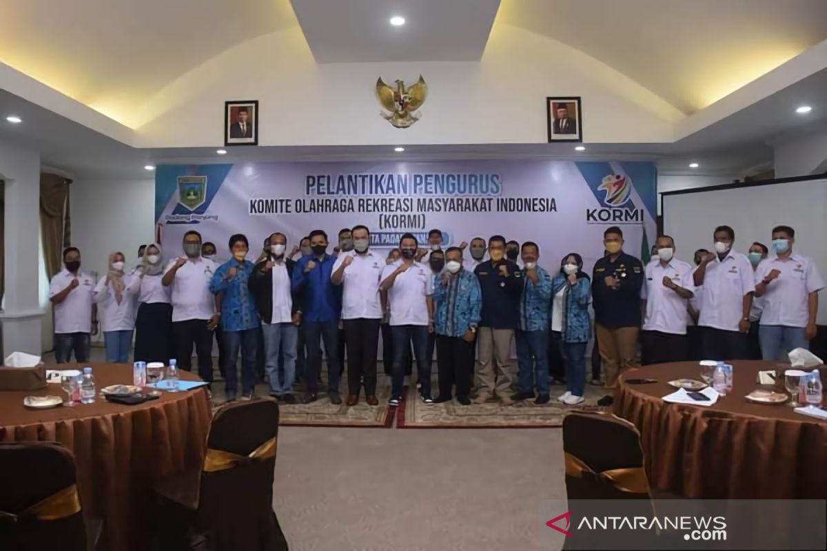 Pengurus KORMI Padang Panjang resmi dilantik