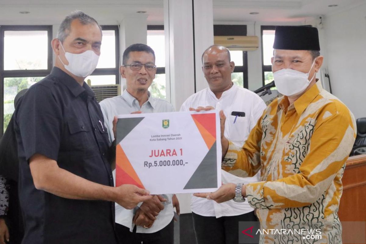 Sabang berikan penghargaan Anugerah Inovasi Daerah