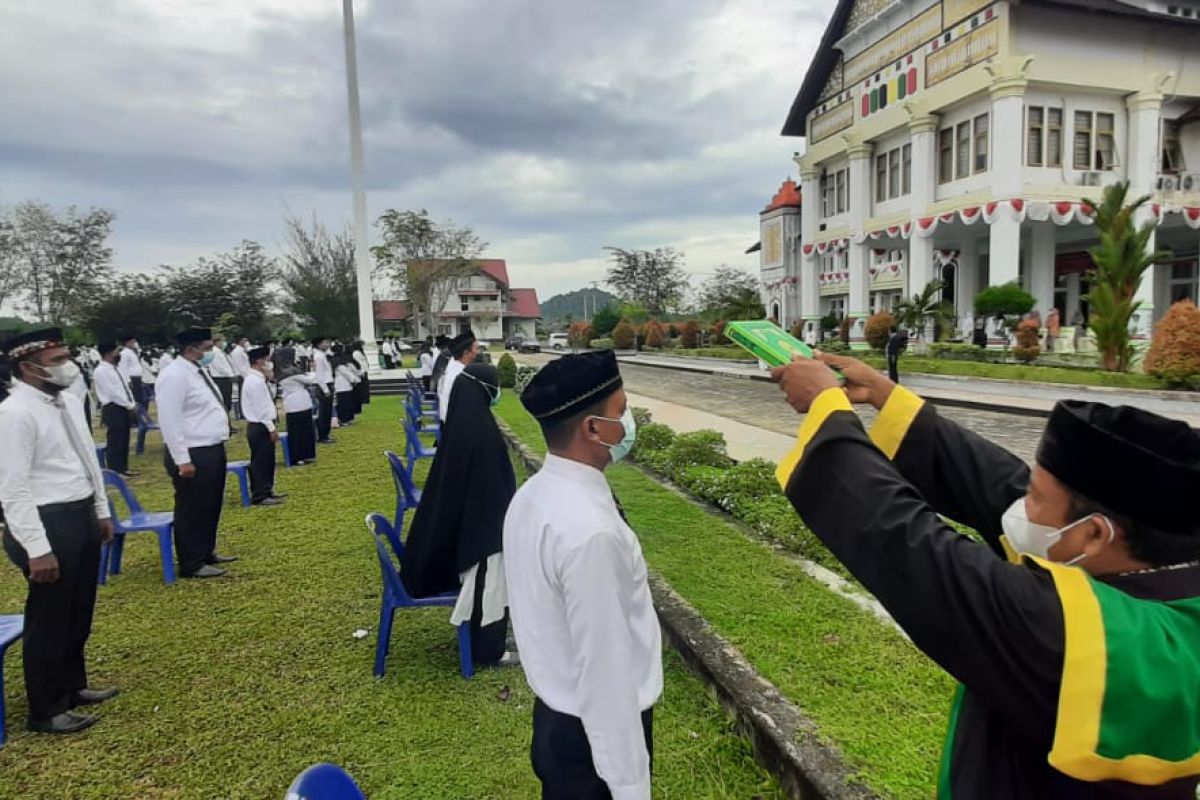 Ini 201 jabatan fungsional dilantik Bupati Aceh Jaya