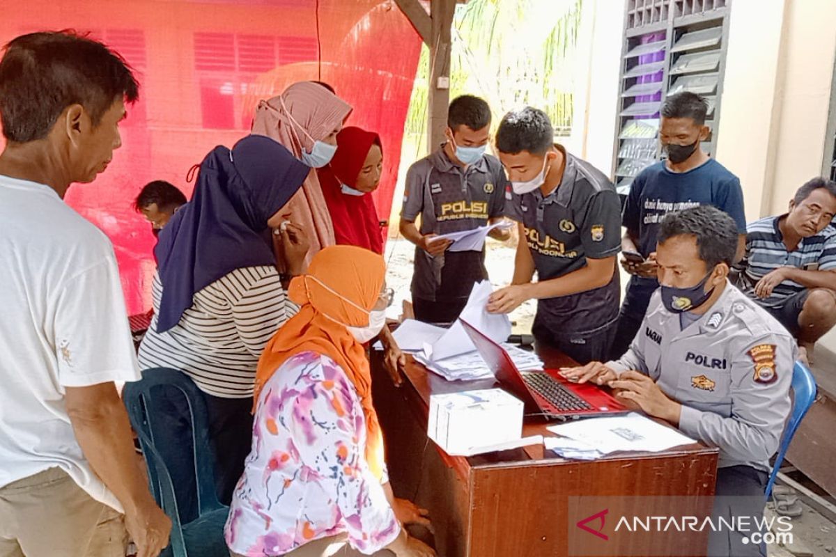 Polres Mukomuko gelar pelayanan vaksinasi COVID-19 di desa-desa