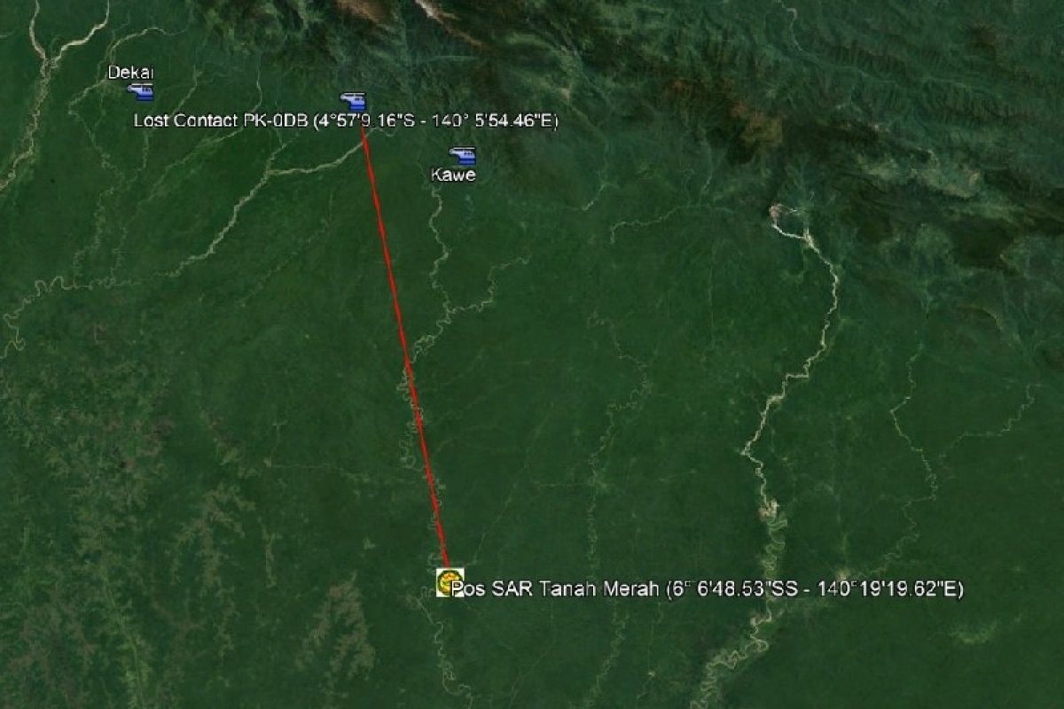 Kru dan penumpang helikopter Airfast ditemukan selamat di Kali Silet Boven Digoel