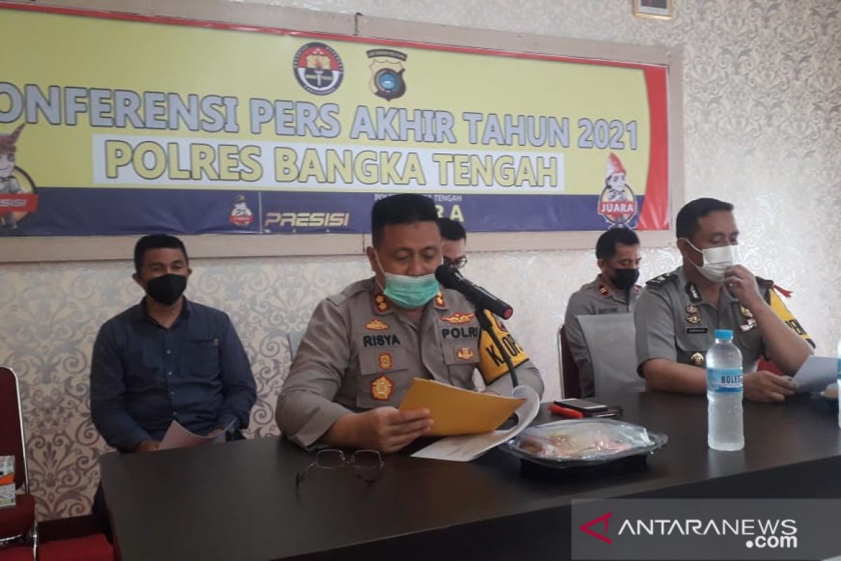 Angka kriminalitas di Bangka Tengah turun