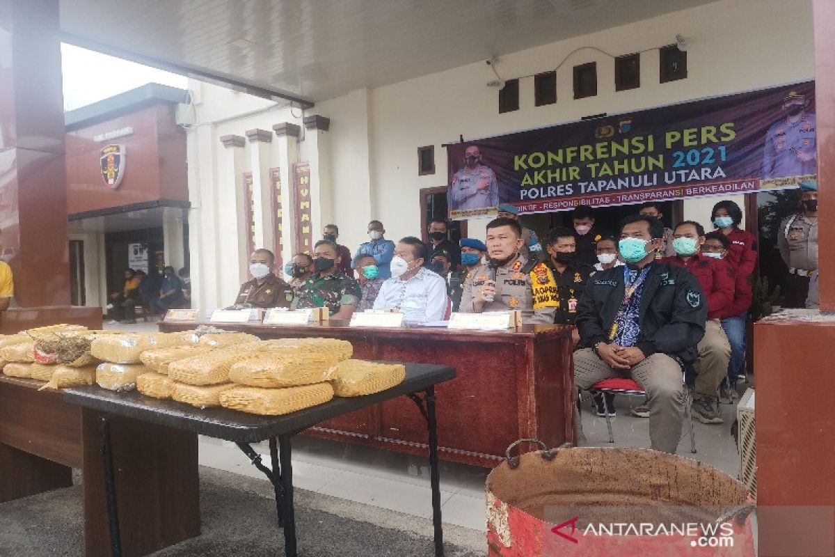 36 orang meninggal dalam 142 kasus laka lantas sepanjang 2021 di Taput