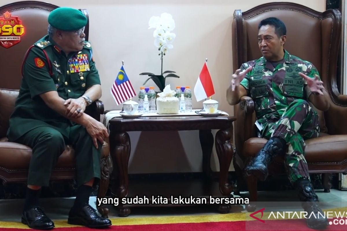 TNI terus perkuat hubungan bilateral dengan Malaysia