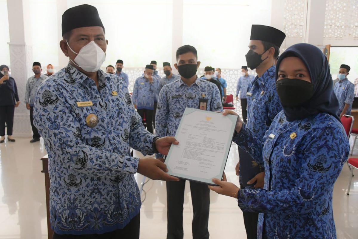 179 pejabat OPD Kayong Utara disesuaikan menjadi pejabat fungsional