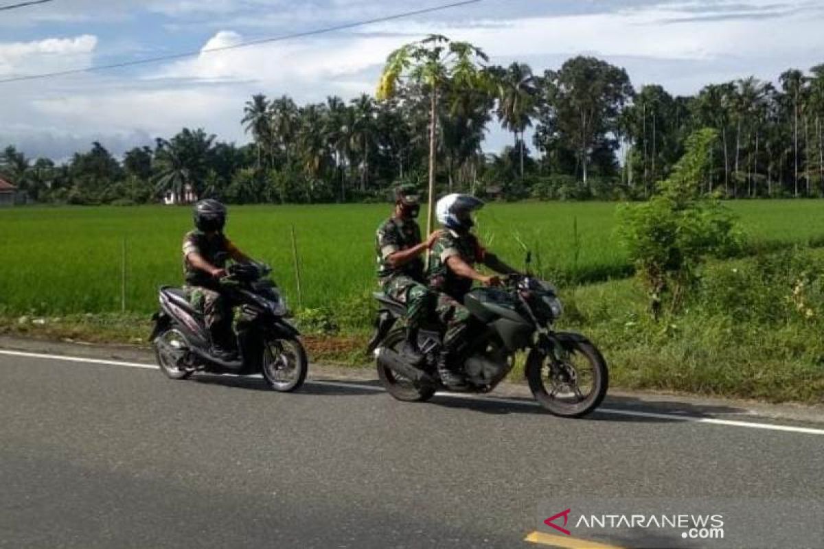 TNI tingkatkan patroli amankan libur tahun baru di Nagan Raya