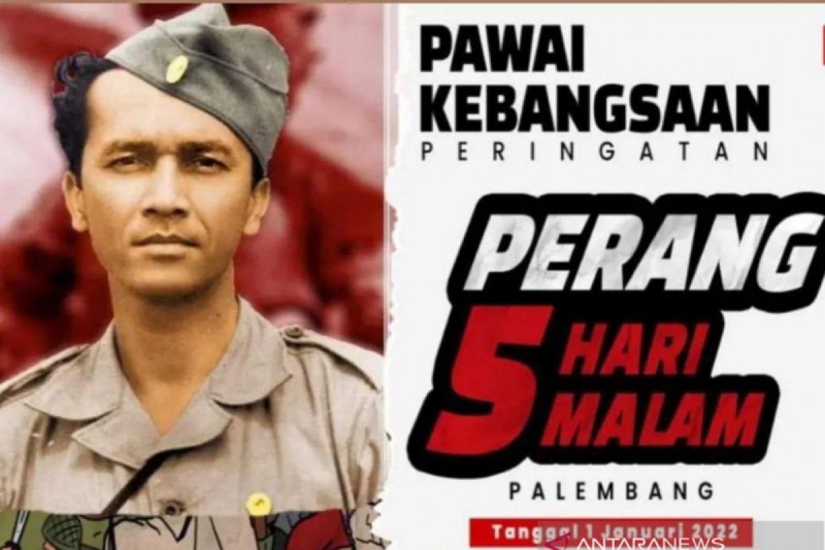 Warga Palembang gelar pawai kebangsaan peringati pertempuran 5H5M
