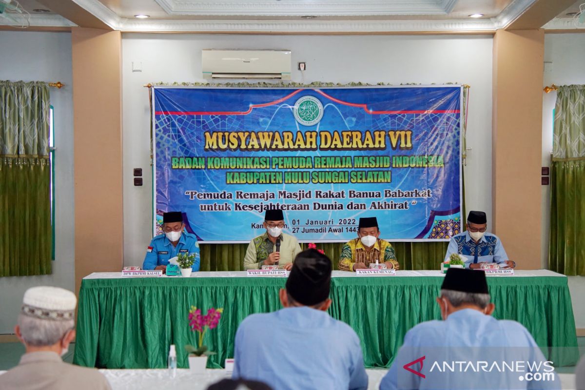 Wabup HSS berharap mesjid jadi tempat pusat kegiatan remaja