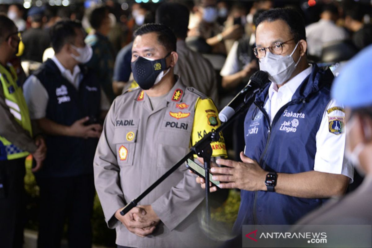 Kapolda Metro Jaya sebut "crowd free night" berjalan baik