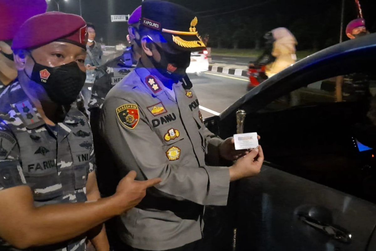 Kapolres Langkat sedikitnya 1.079 orang dilakukan cek QR Code