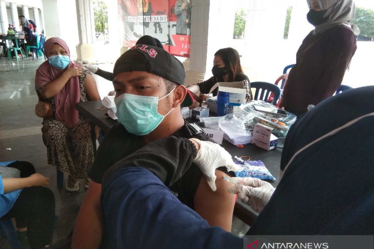 Vaksinasi di Kota Kendari mencapai 87 persen dari target sasaran