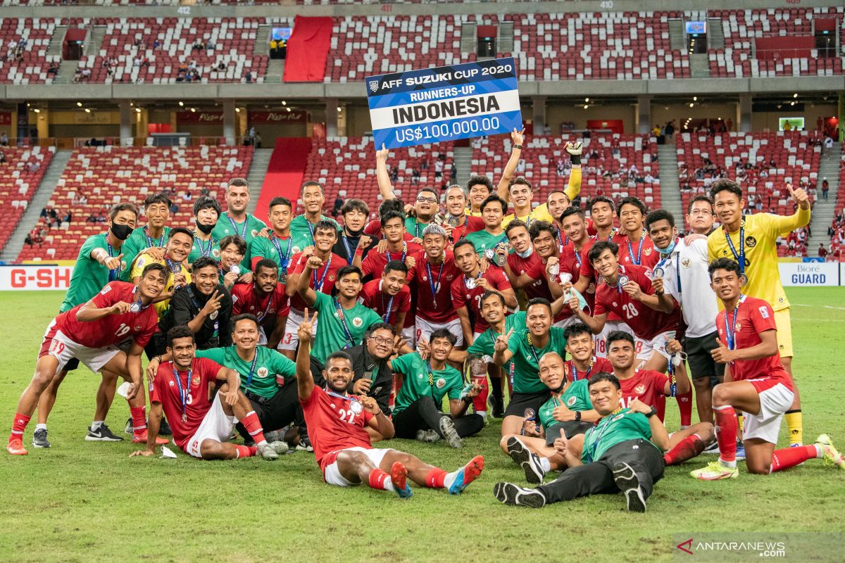 Presiden Jokowi bangga atas perjuangan Timnas Indonesia di Piala AFF