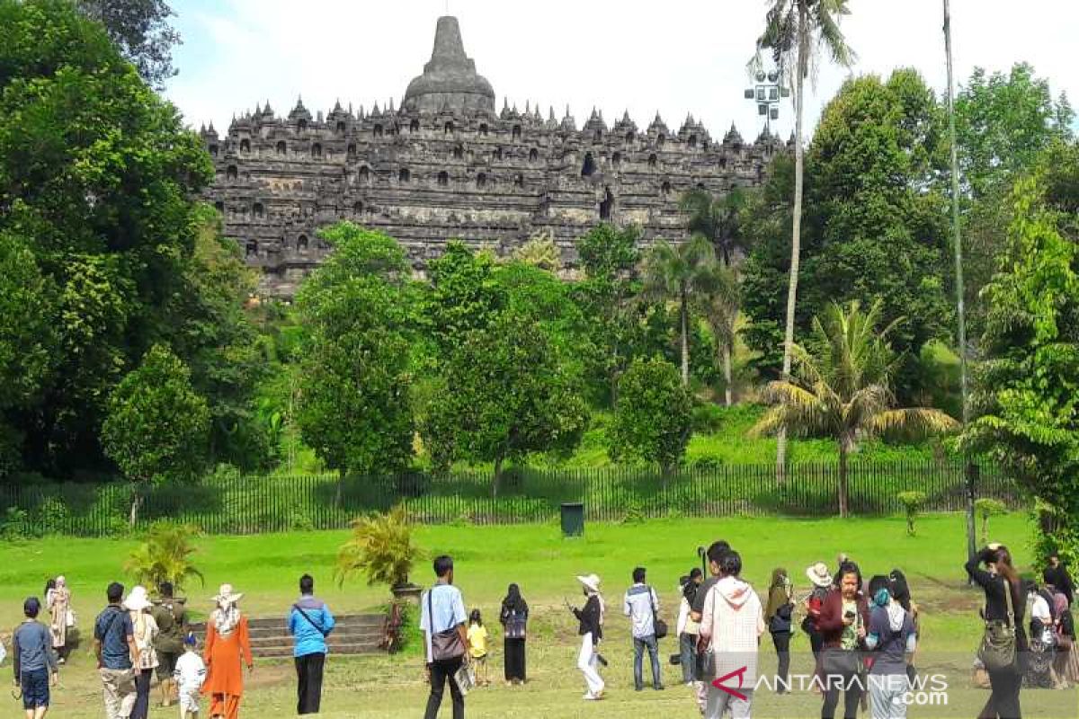 Pengunjung Candi Borobudur akhir tahun 2021  meningkat