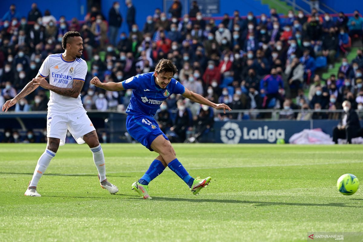 Menang tipis 1-0,  Getafe hentikan tren positif Real Madrid