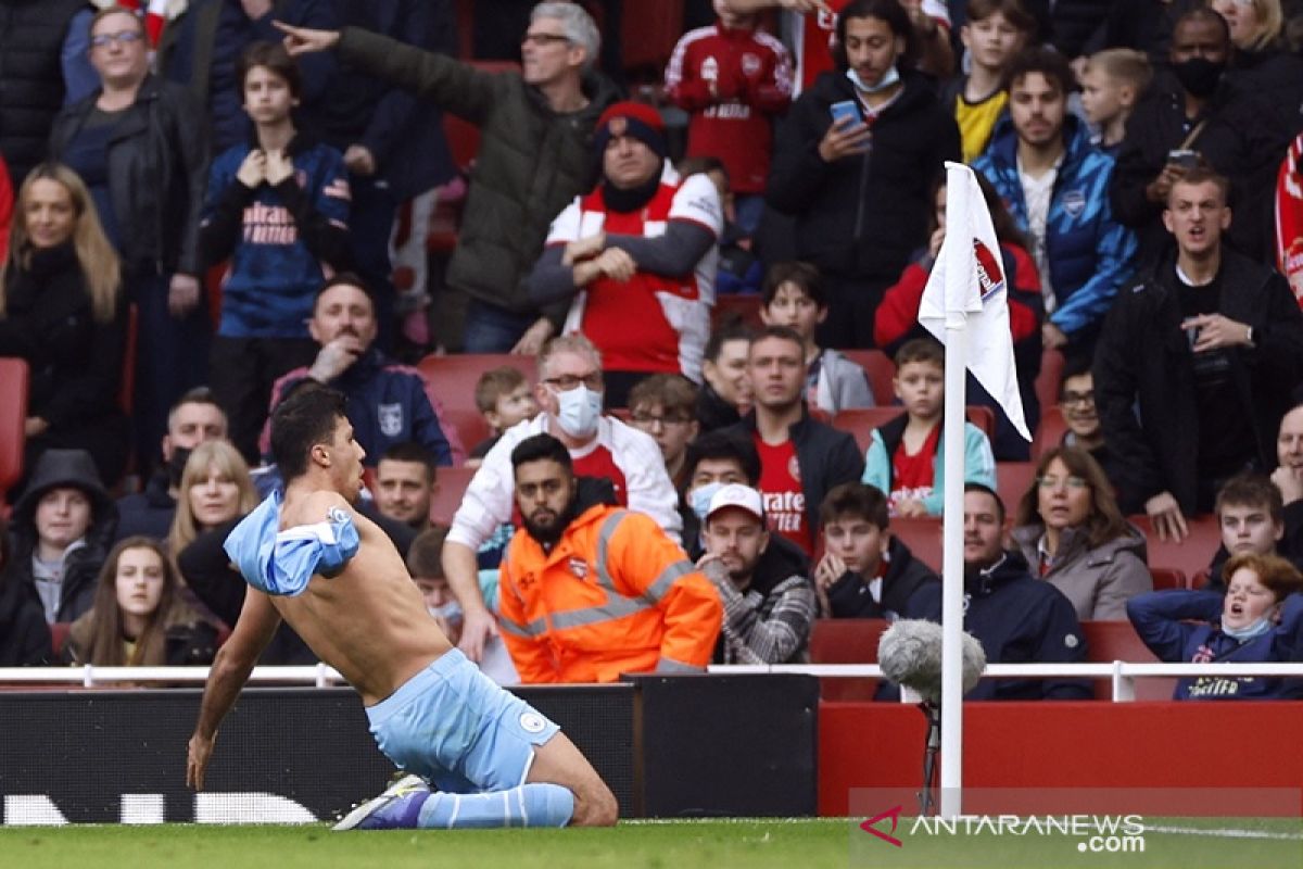 Liga Inggris - Manchester City perlihatkan karakter juara, kata Rodri Hernandez