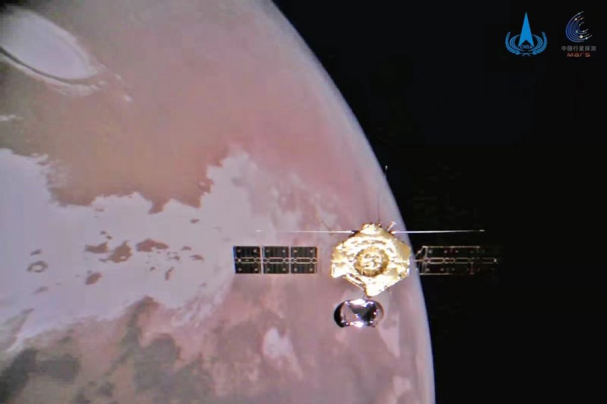 China rilis citra baru Mars pada hari pertama 2022