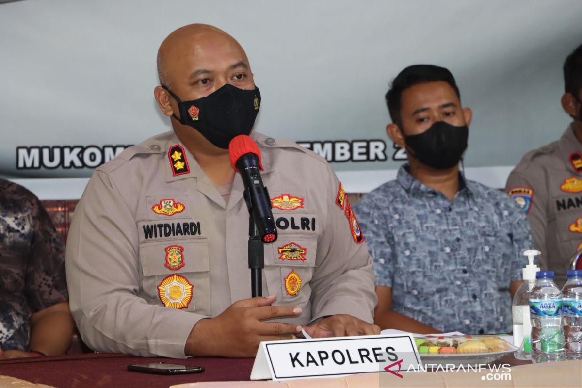 Polres Mukomuko tangani belasan kasus narkoba