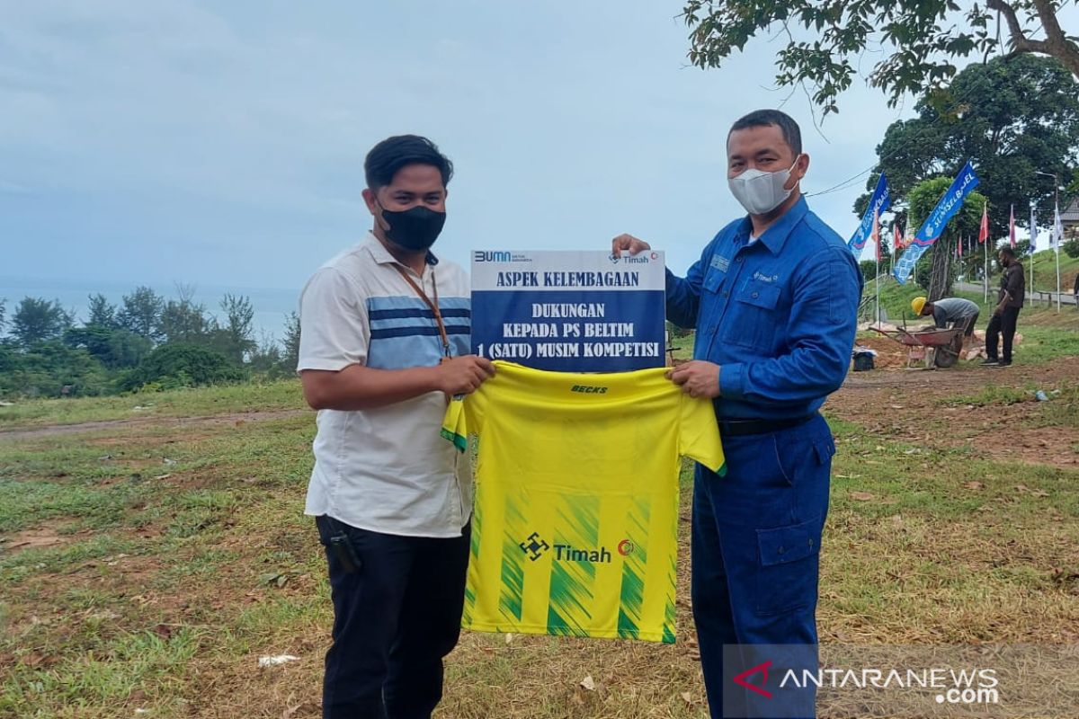 Dorong Perkembangan Sepak Bola, PT Timah Dukung PS Belitung Timur dalam Beberapa Kejuaraan