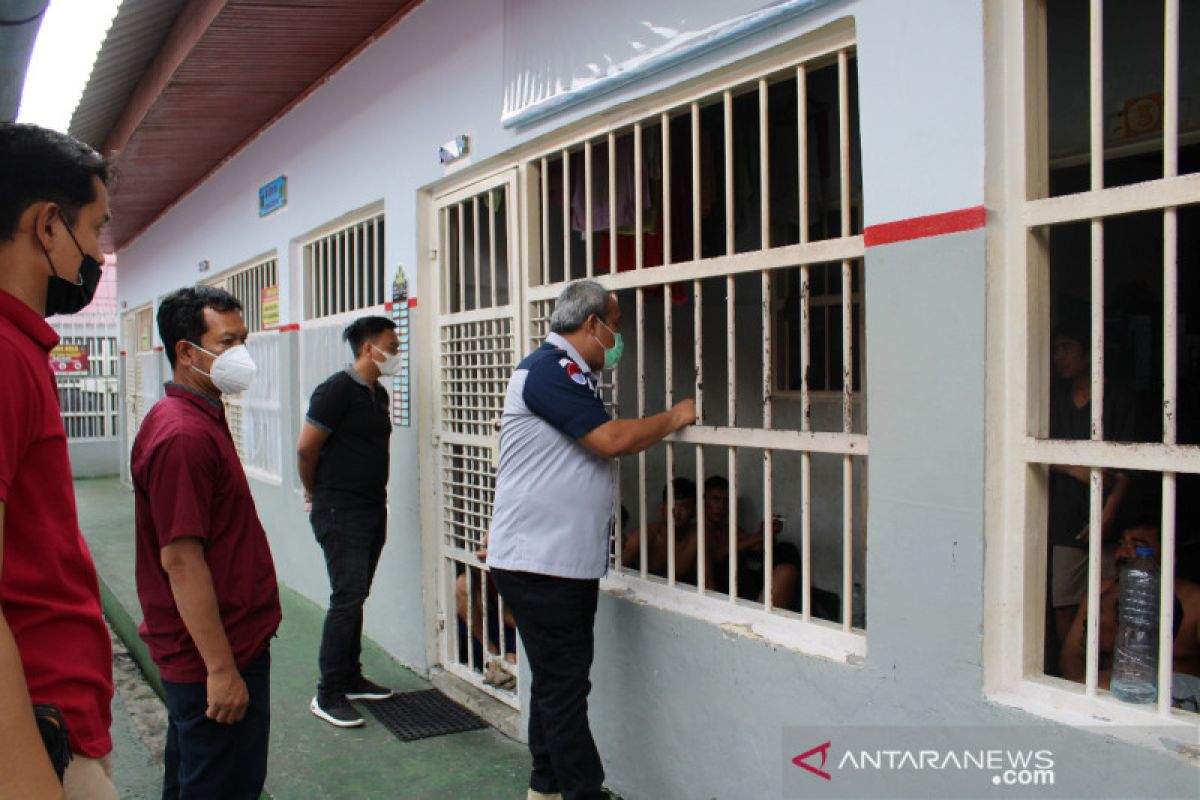 Tahun baru, Kakanwil Kemenkumham Riau sidak Rutan Siak