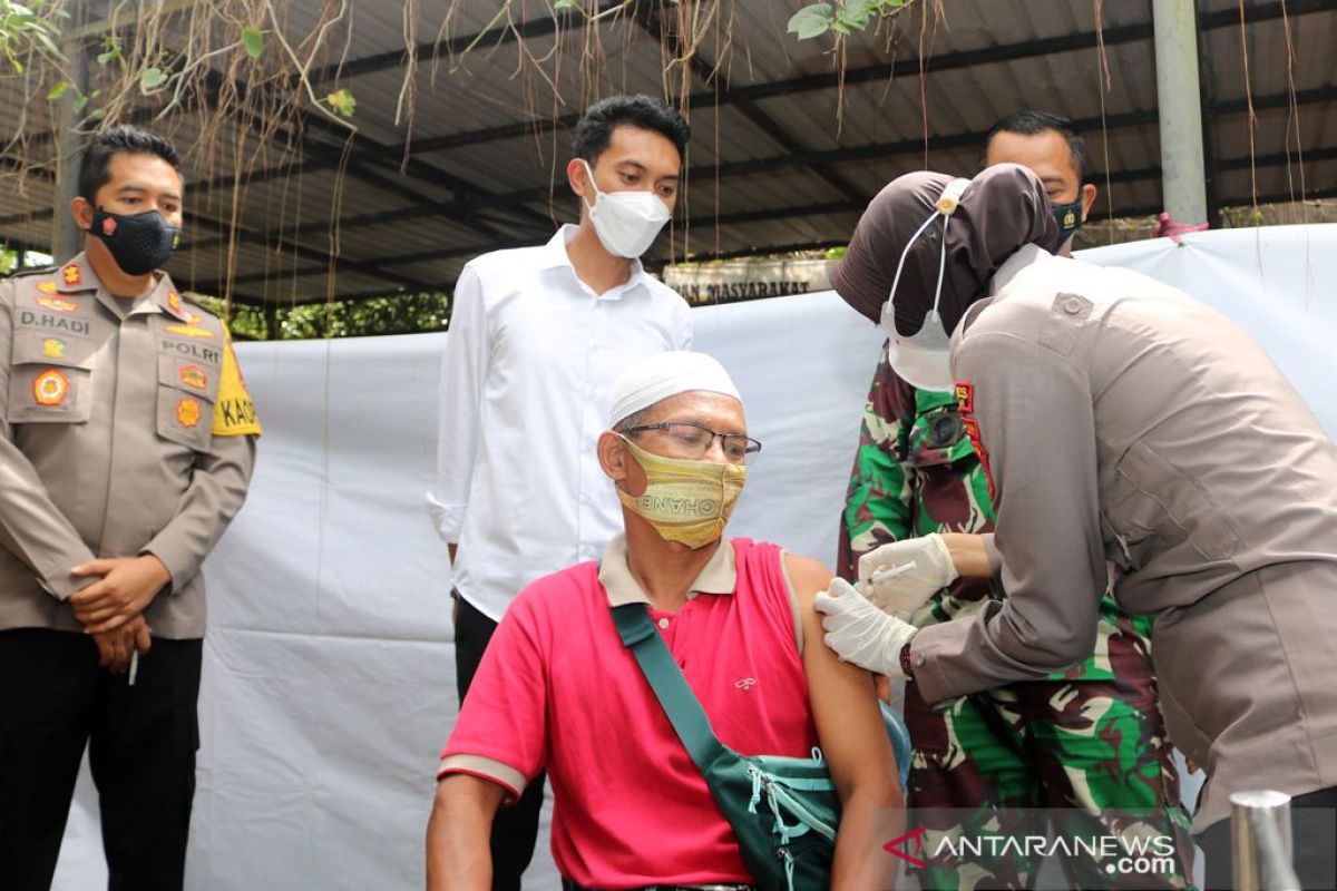 Banjar's vaccination coverage reaches 70.20%