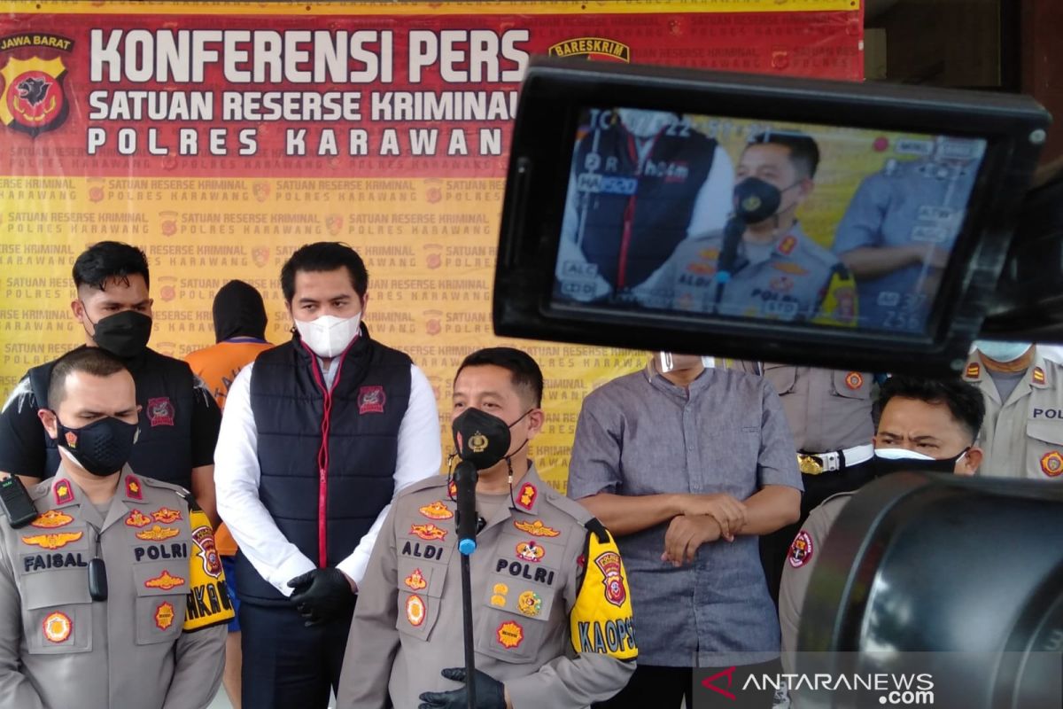 Polres Karawang: Kasus kejahatan menurun pada 2021