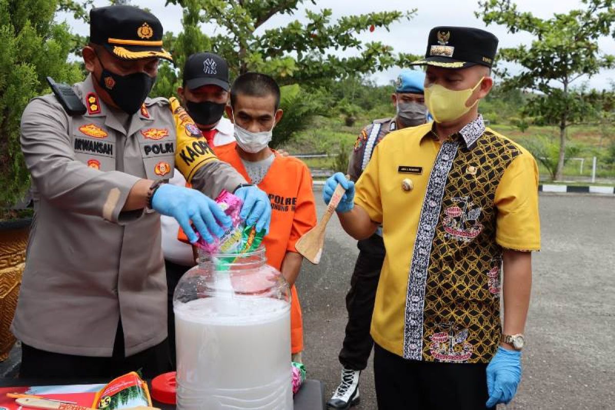 Bupati harap peredaran narkoba di Gumas bisa ditekan