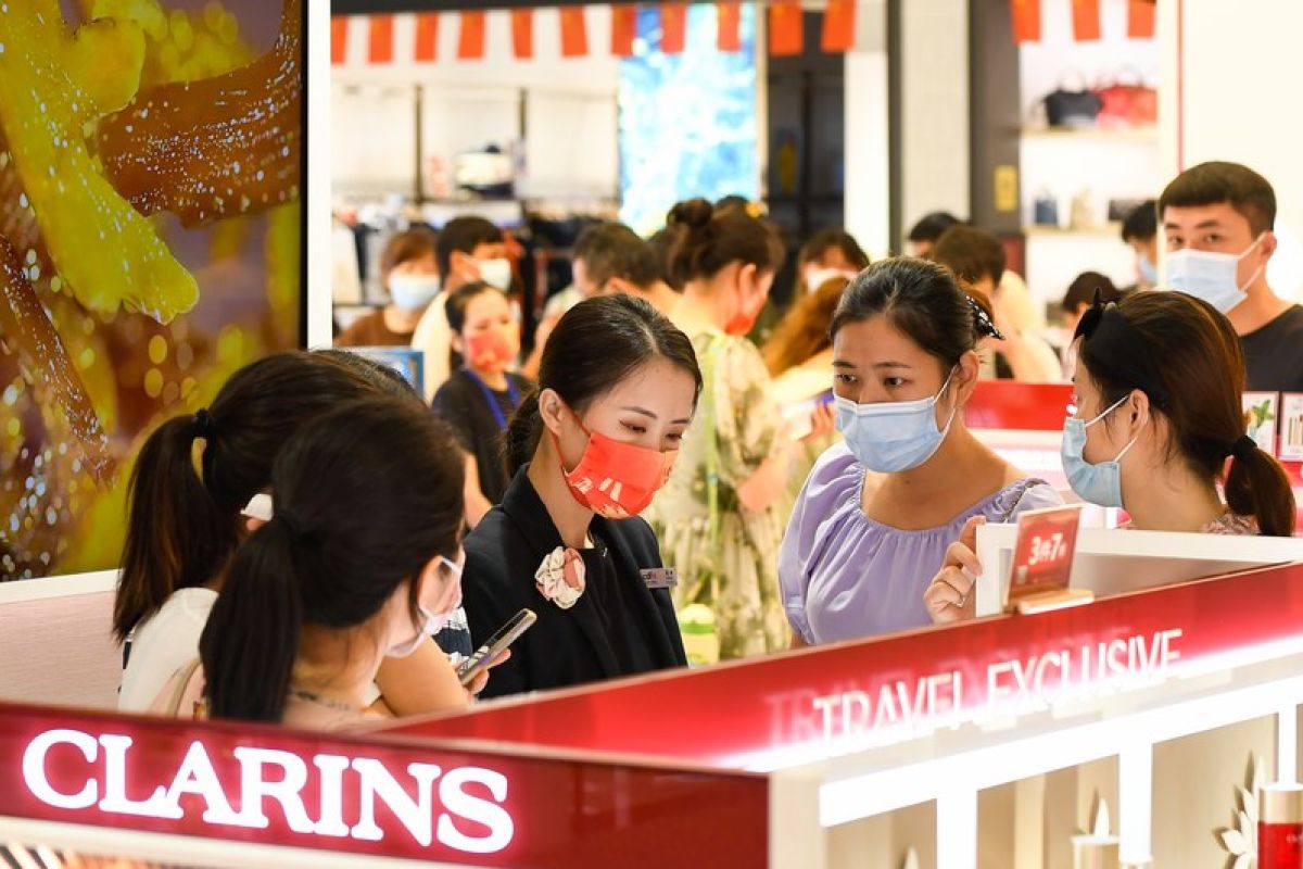 Provinsi Hainan di China catat lonjakan penjualan barang bebas bea pada 2021