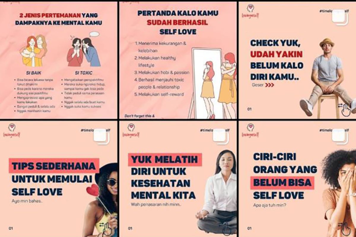 "Lovingurself" wujud kepedulian mahasiswa atas kesehatan mental pemuda