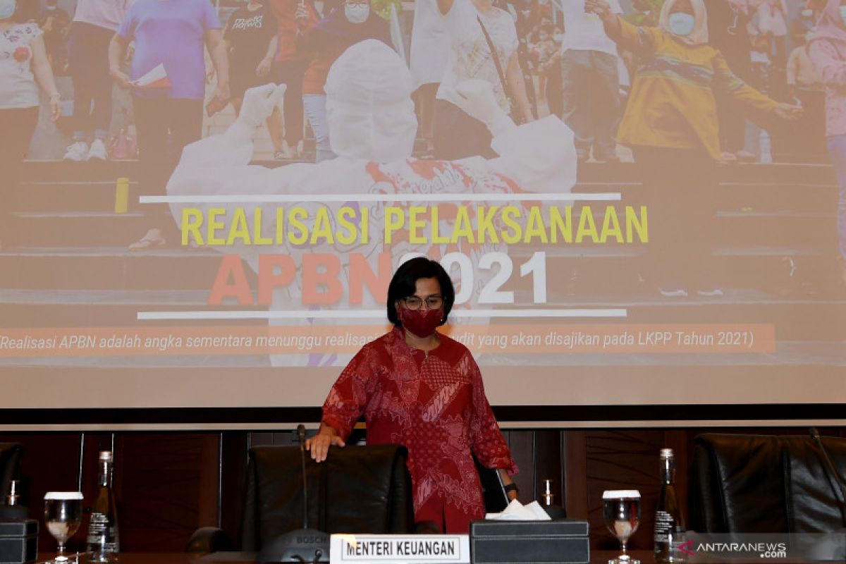 Sri Mulyani: Realisasi pembiayaan investasi 2021 mencapai Rp142,5 triliun