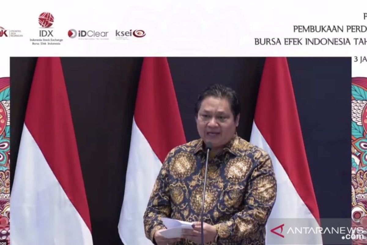 Airlangga Hartarto berharap Presidensi G20 dan RCEP dukung geliat pasar modal