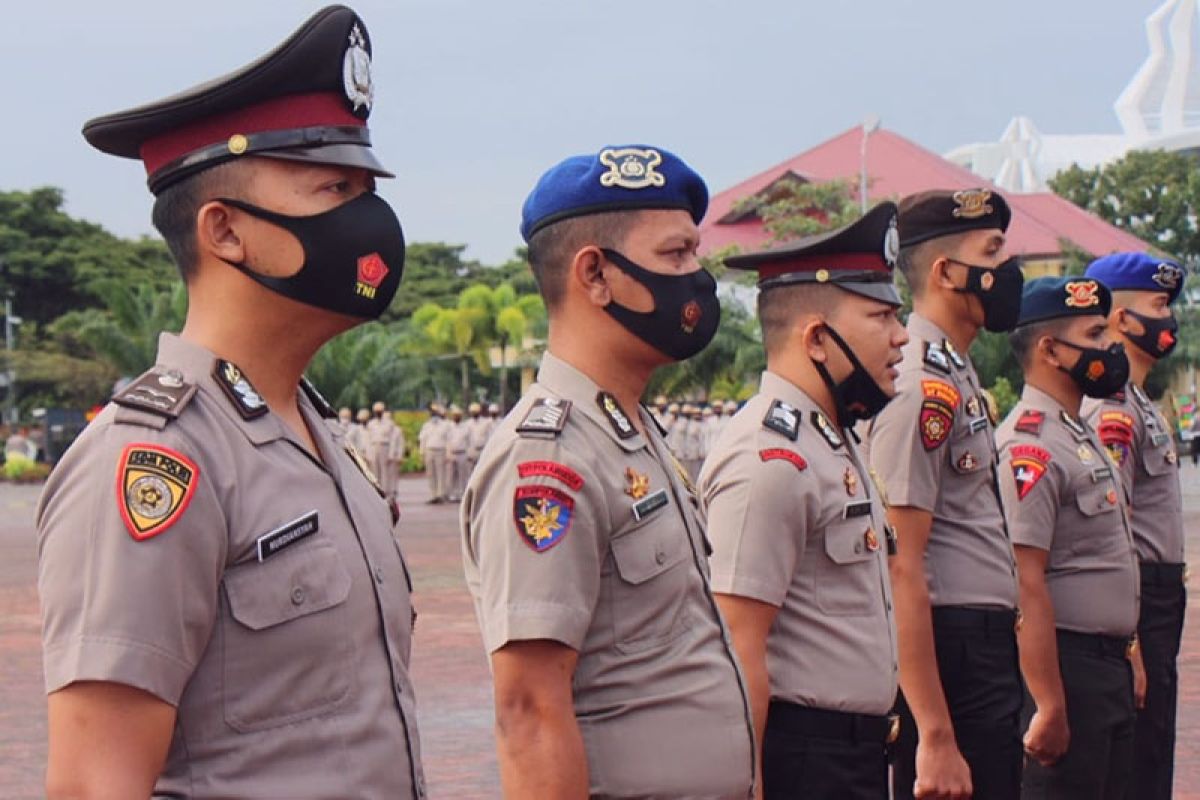1.260 polisi di Aceh naik pangkat