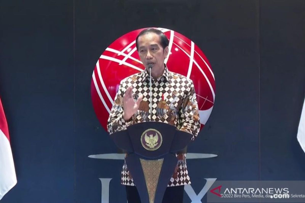 Presiden Joko Widodo sebut vaksinasi COVID-19 capai 281 juta dosis