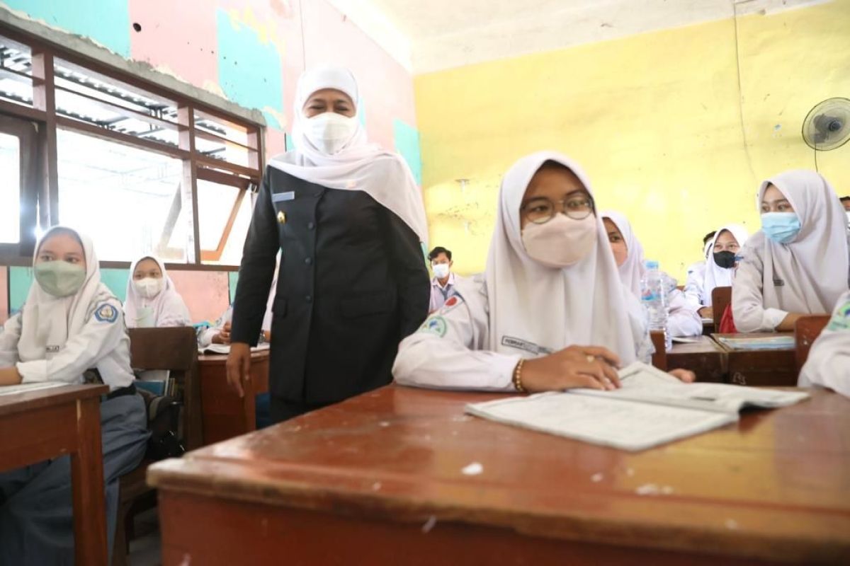 Dinas Pendidikan Jatim ingatkan kantin sekolah dilarang buka saat PTM 100 persen