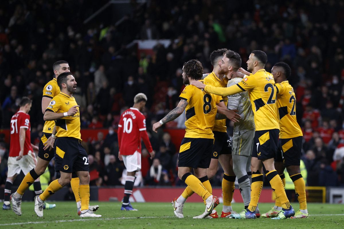 Manchester United dipermalukan Wolves 0-1