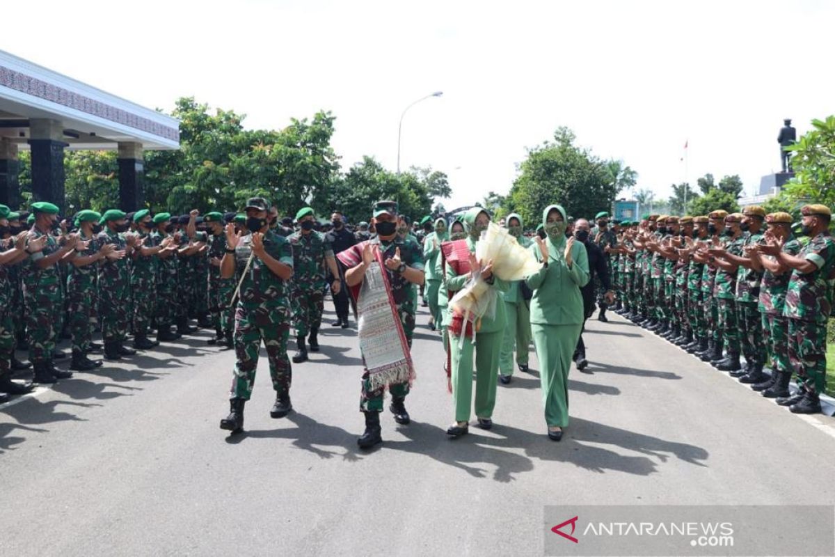 Kasad awali kunjungan kerja ke  Kodam I/Bukit Barisan