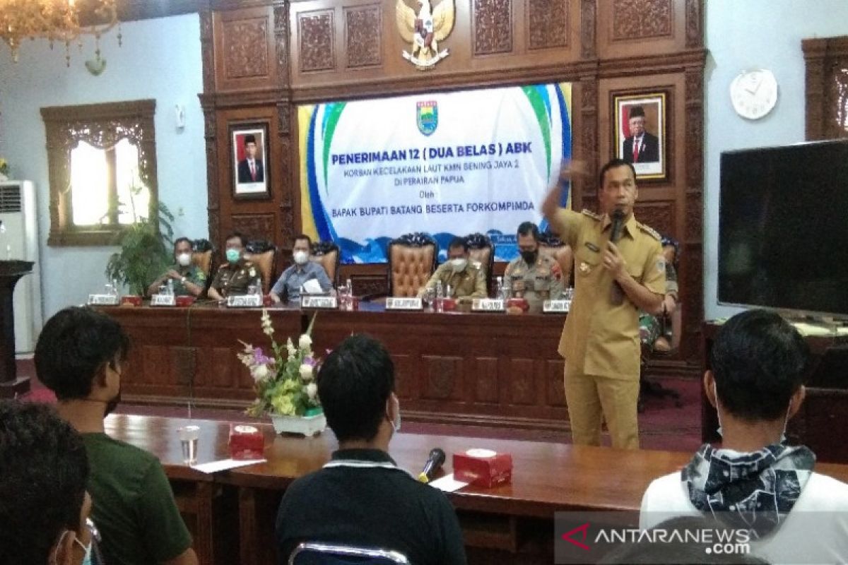 16 korban kapal tenggelam dapat jaminan BPJS