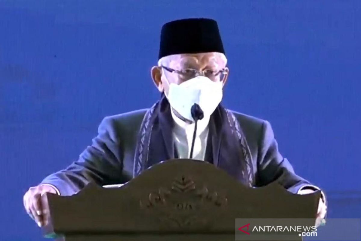 Ma'ruf Amin harap rumah ibadah enam agama berdekatan bukan cuma simbol