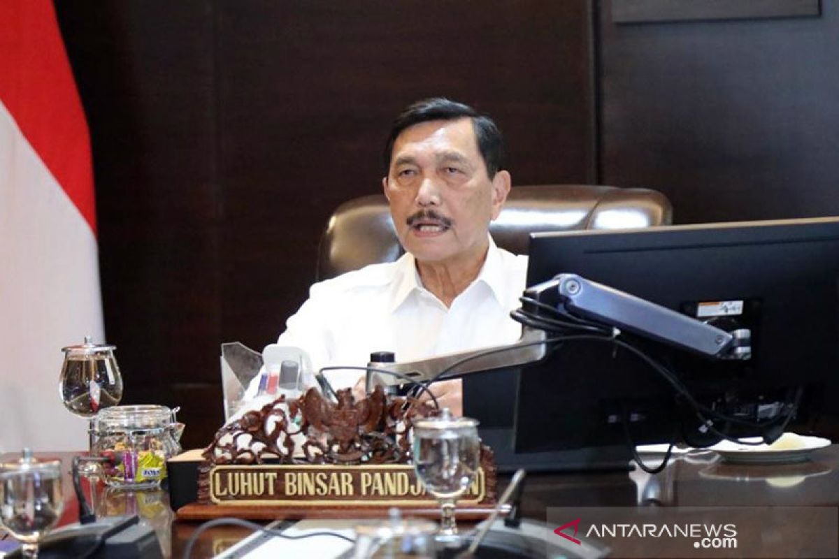 Luhut: Masih ada 13,6 juta orang di wilayah Jawa-Bali belum divaksin COVID-19