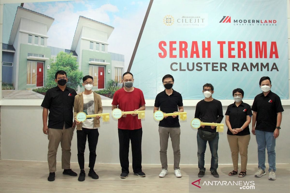 Modernland Cilejit Tangerang laksanakan serah terima klaster Ramma