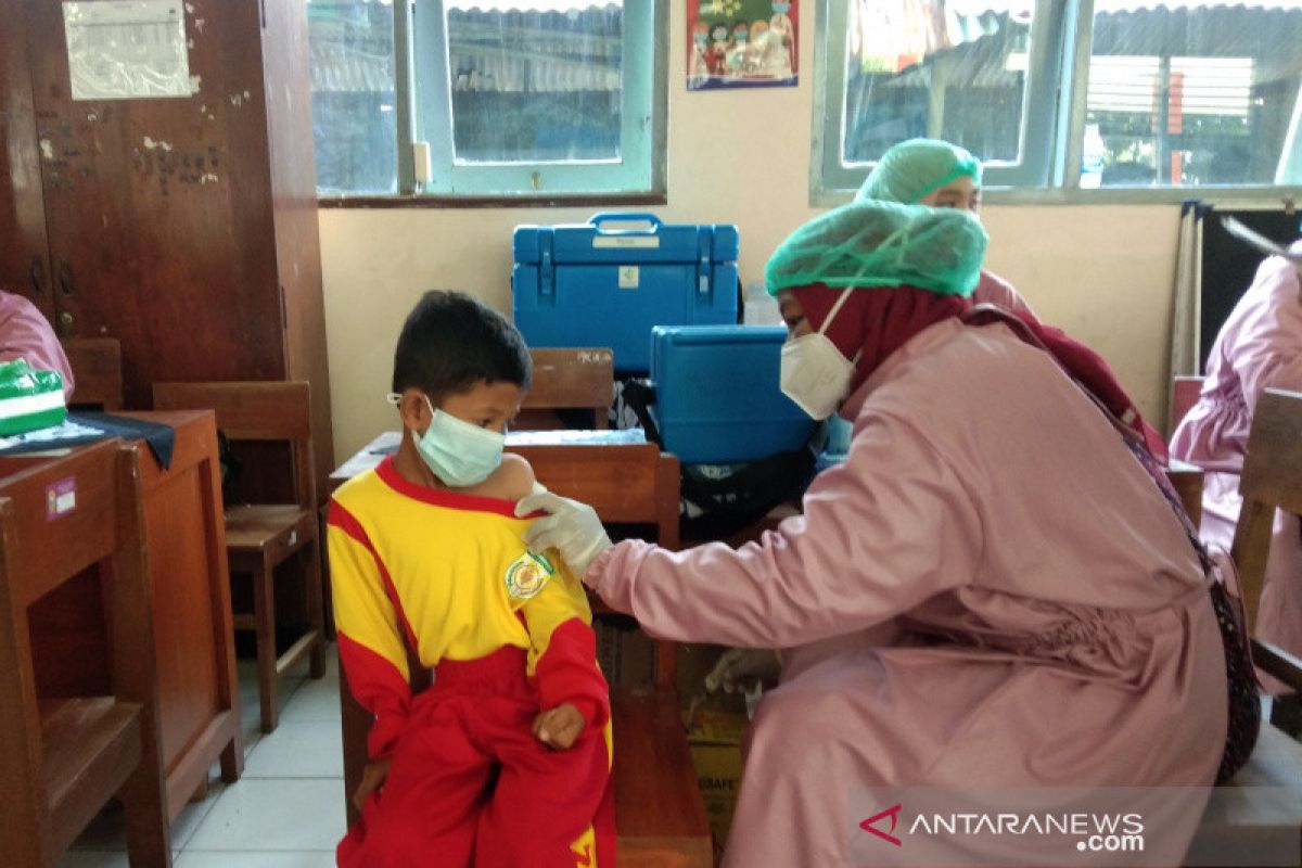 Dinkes Bantul upayakan vaksinasi anak 6-11 tahun selesai pertengahan Januari