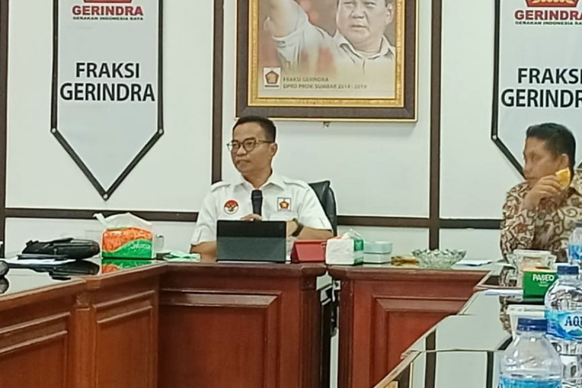 Gerindra minta Pemprov Sumatera Barat transparan proyek mangkrak