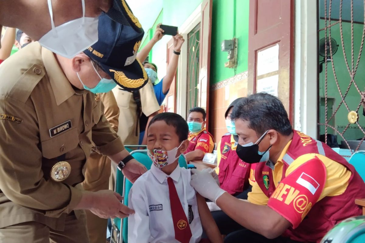 Program vaksinasi anak di Tulungagung dipercepat.